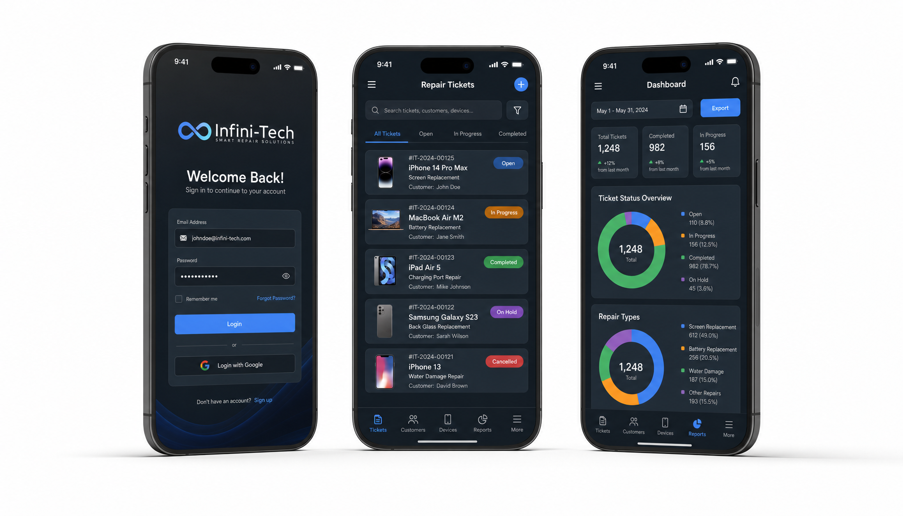App Screens